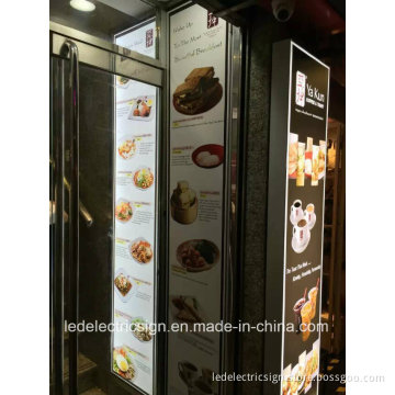 Restaurant Menu Light Box with LED Sign Board